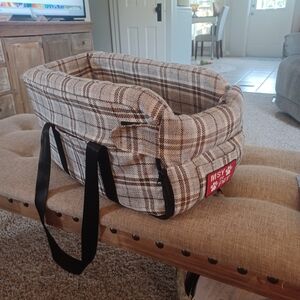 Small dog console car seat